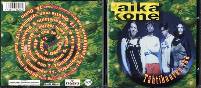 AIKAKONE . CD-LEVY . TÄHTIKAAREN TAA
