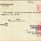 FIRMAKORTTI TAIVALKOSKI KOILLIS-POHJANMAAN AMMATTIKOULU - pikkukuva 2
