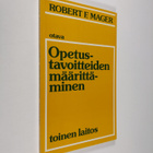 Robert F. Mager : Opetustavoitteiden määrittäminen - pikkukuva 1