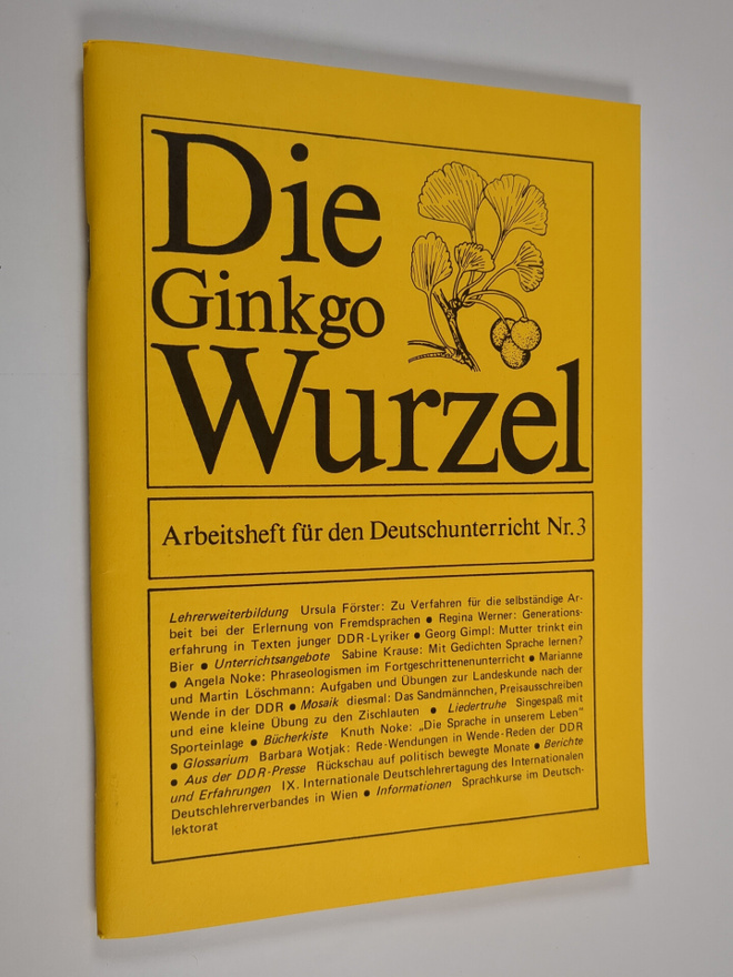 Die Ginkgo Wurzel : Arbeitscheft fur den Deutschunterrich...