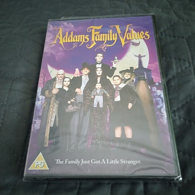 The Addams Family Values DVD **muoveissa**