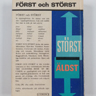 Ross McWhirter ym. : Först och störst - Guinness rekordbok - pikkukuva 2