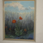 Allan Riutta UNIKKONIITTY  öljyväri 50x40cm v.1965 - pikkukuva 2