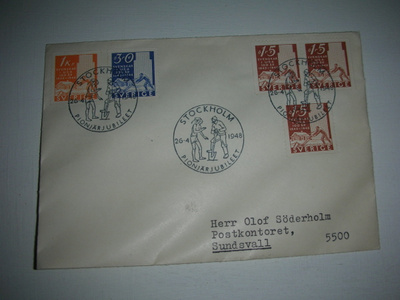 Vanhoja ruotsalaisia postilähetyksiä