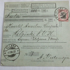 1923 Ullava postiosoitus SVK Lapuan pataljoona Hkiin - pikkukuva 1