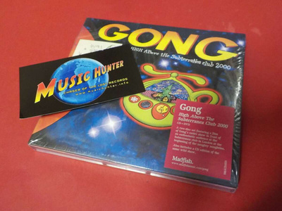 GONG - HIGH ABOVE THE SUBTERRANEA CLUB 2000 CD+DVD