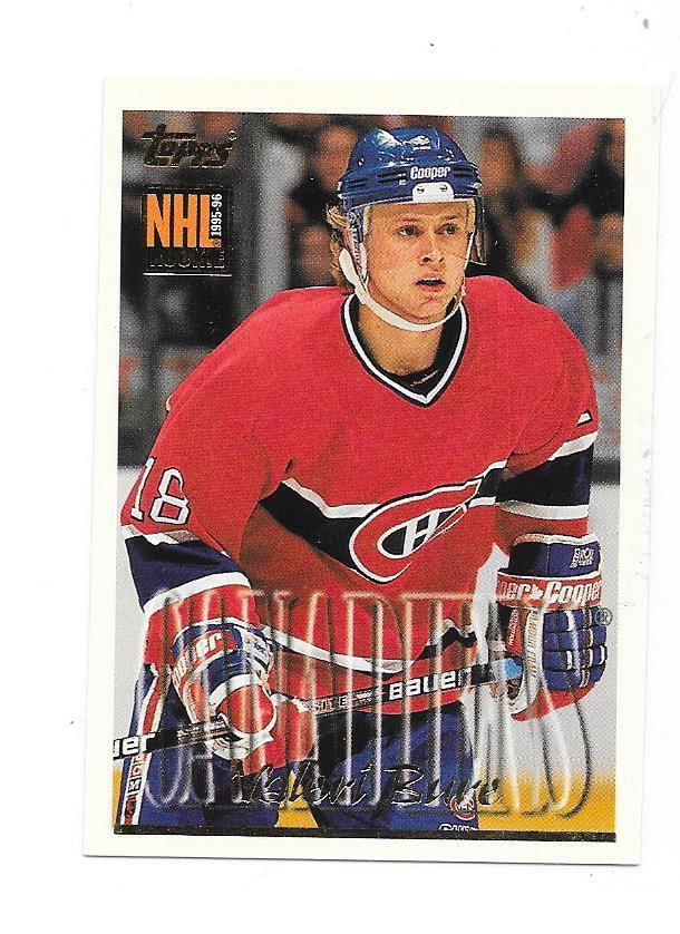 1995-96 Topps #358 Valeri Bure Montreal Canadiens