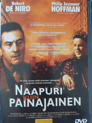 Naapuri kuin painajainen dvd Robert De Niro