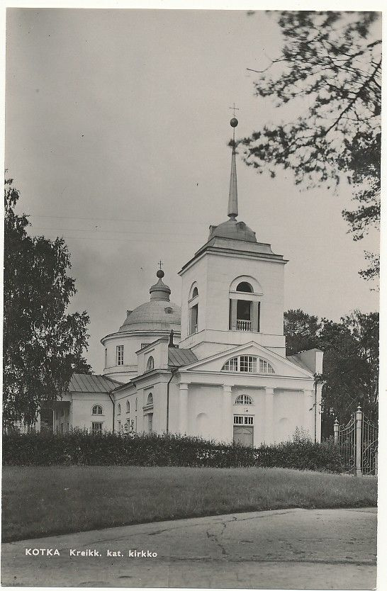 KOTKA - Kreikkalaiskatolinen kirkko - vanha kortti