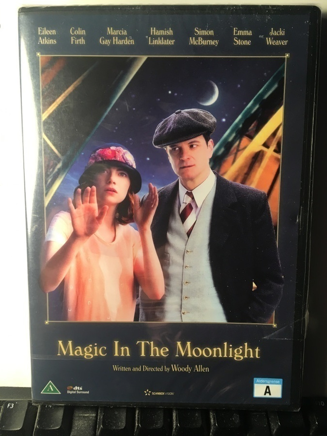 MAGIC IN THE MOONLIGHT, DVD, Allen, Firth, Stone, muoveissa