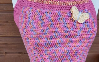 Alina´s Handmade käsin virkattu perhostoppi M - XXL