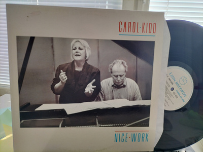 CAROL KIDD, Nice-Work, LP UK -87 HIENO & RARE !!