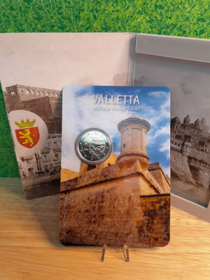 Valletta Malta 2026 2 euro juhlaraha BU