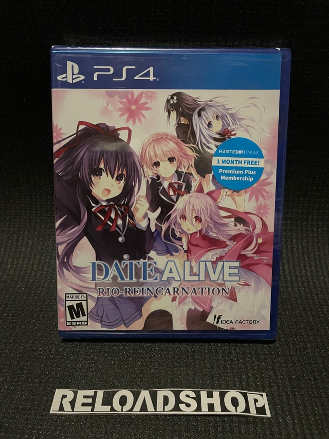 DATE A LIVE: Rio Reincarnation PS4 US - UUSI