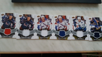 2018-19 Upper Deck Game Jersey kortteja alkaen 4,0e/kpl