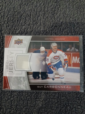 Guy Carbonneau - UD Game Jersey / Montreal Canadiens