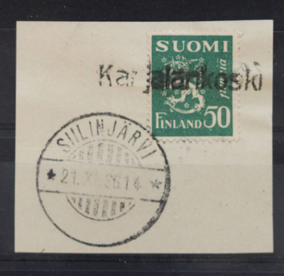 # 23869 # Pp Karjalankoski + Siilinjärvi - M-30 leike 1936
