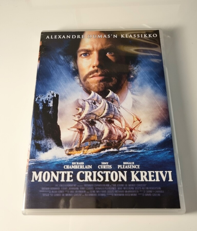 Monte Criston kreivi (Richard Chamberlain, 1975) DVD