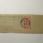 1917 Ranska lehtikääre Ekbergille Hkiin - pikkukuva 1
