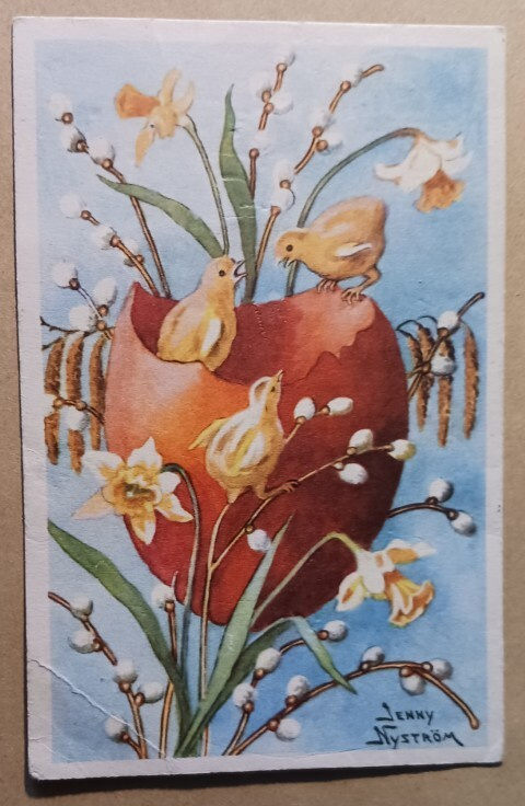 Jenny Nyström: Munankuori, tipuja, narsisseja, p. 1949