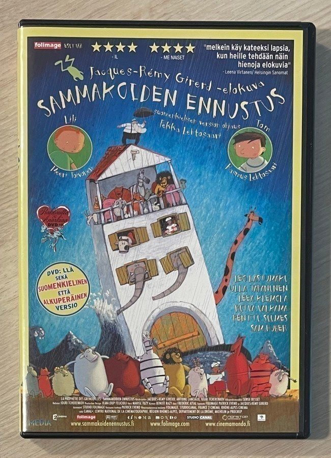 Sammakoiden ennustus (2003) puhuttu suomeksi