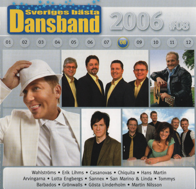Sveriges Bästa dansband - 2006 - Vol. 8 CD