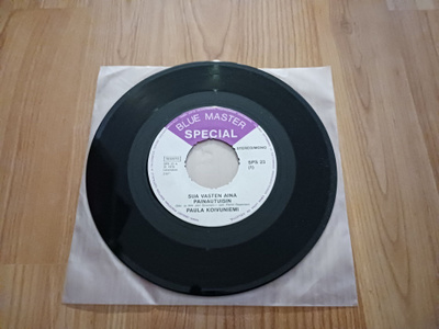 Paula Koivuniemi – Sua Vasten Aina Painautuisin 7" uusi mint