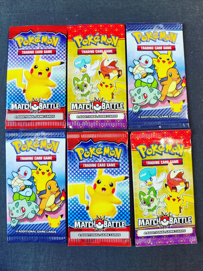 Pokemon Promo Boostereita 6kpl