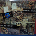 DEVIATED INSTINCT - GUTTURAL BREATH UK -90 VG+/EX+ LP - pikkukuva 1