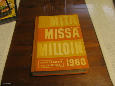 Mitä Missä Milloin 1960