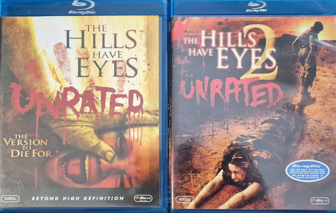 The hills have eyes 1- 2 -Blu-Ray