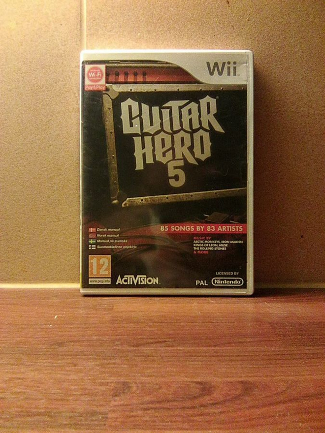 WII: GUITAR HERO 5 (B) PAL