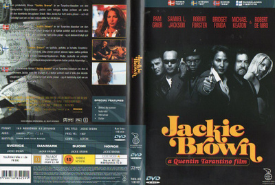 Jackie Brown (2 741) K -FI- DVD nordic, samuel l.jackson