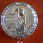 Australia 1 oz 999 hopea "Kangaroo" 1997 - pikkukuva 3