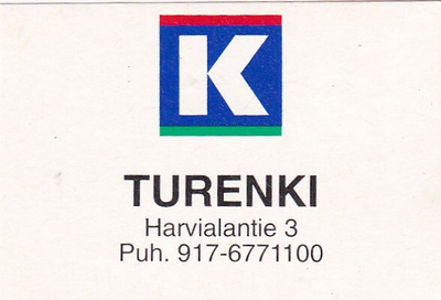 Turenki. Harvialantie ,    s67