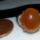 Hopea sormus meripihka Amber 925S - pikkukuva 3