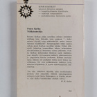 Franz Kafka : Nälkätaiteilija : novelleja - pikkukuva 2