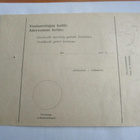 1924 Pori lp merkkien osoitekortti Yläneelle - pikkukuva 2