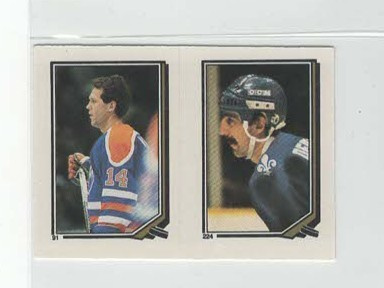 87-88 OPC Sticker Craig MacTavish 224/Bill Derlago 91