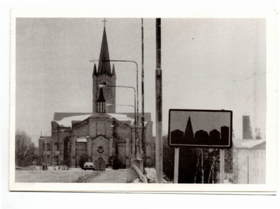 Loviisa: kirkko, taittokortti