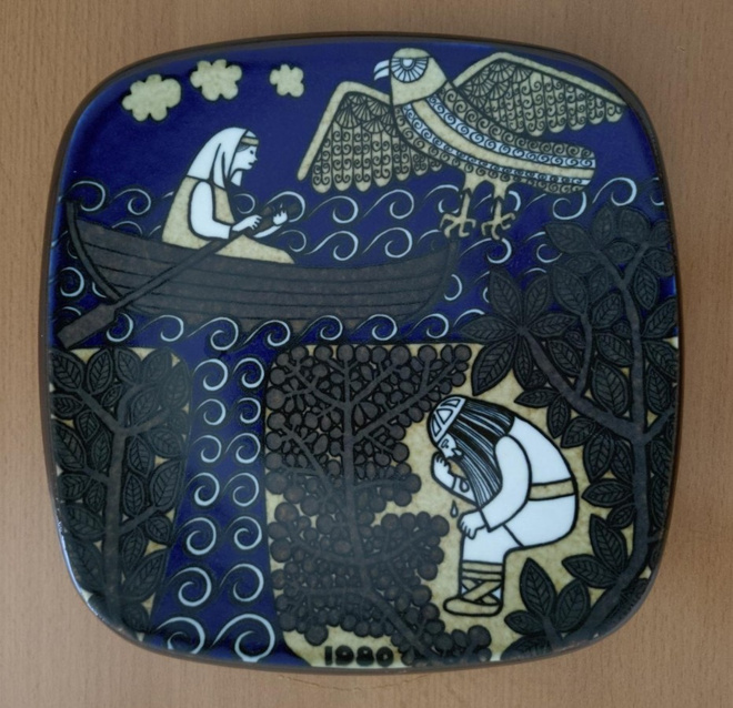 Arabia Kalevala vuosilautanen 1980