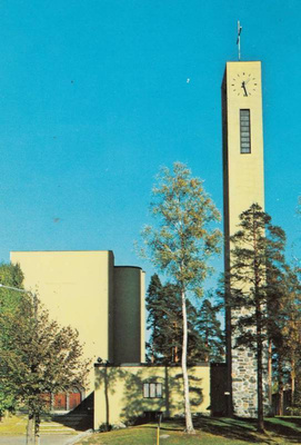 Varkaus, Luterilainen kirkko 1939 väri p110