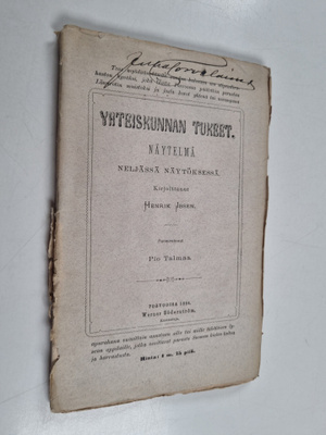 Henrik Ibsen : Yhteiskunnan tukeet