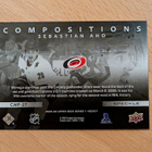 2025-26 Upper Deck Sebastian Aho Compositions Speckle - pikkukuva 2