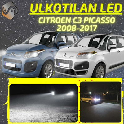 C3 PICASSO 2008-2017 Ulkoiset LED -valot
