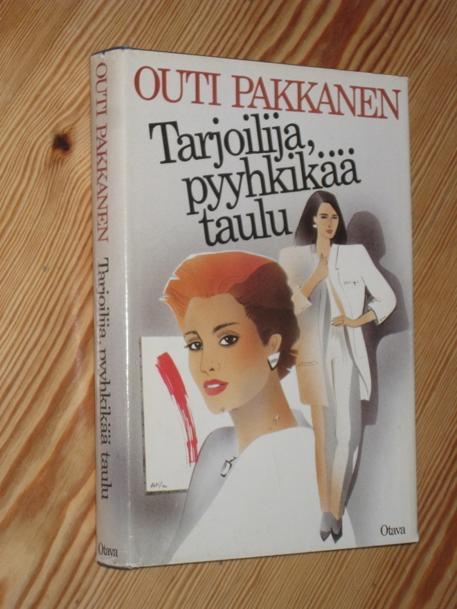 Pakkanen, Outi: Tarjoilija, pyyhkikää taulu 1.p skp v. 1986