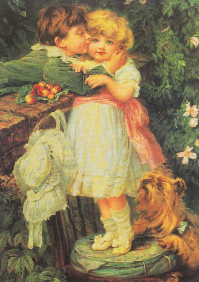Frederick Morgan: Aidan yli (isohko taittokortti)