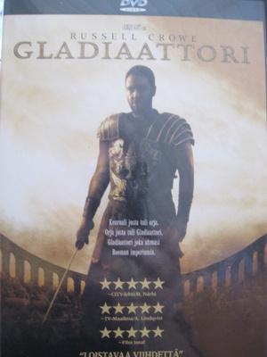 GLADIAATTORI/GLADIATOR  DVD UUDENVEROINEN