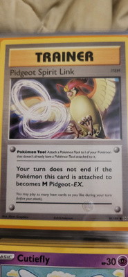 Pidgeot Spirit Link 81/108 - X&Y Evolutions card