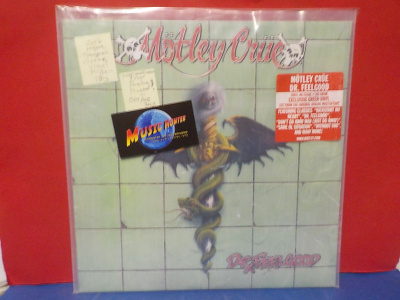 MÖTLEY CRUE - DR FEELGOOD M-/M- 2016 PRESS REISSUE LP